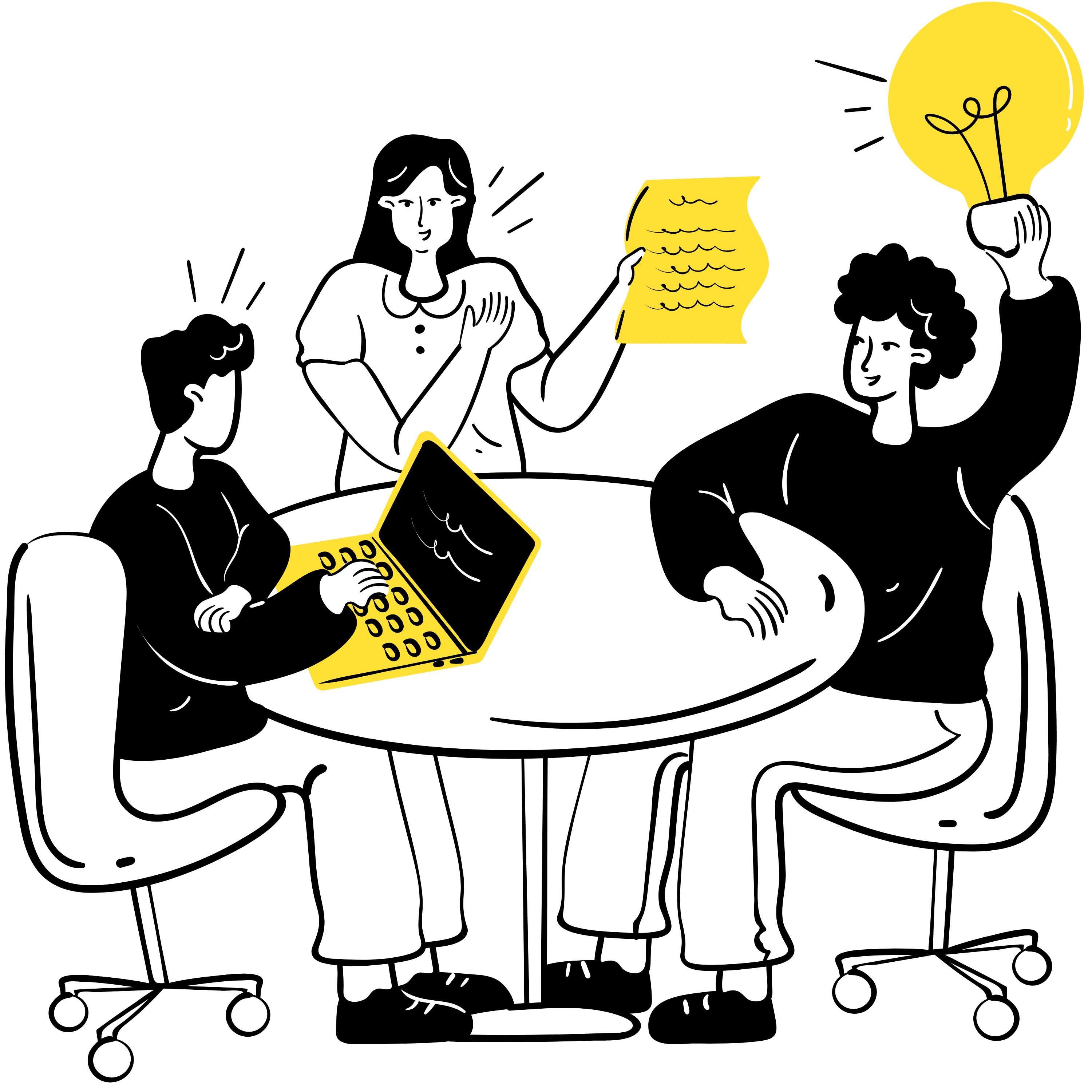 Marketing analytics Illustration