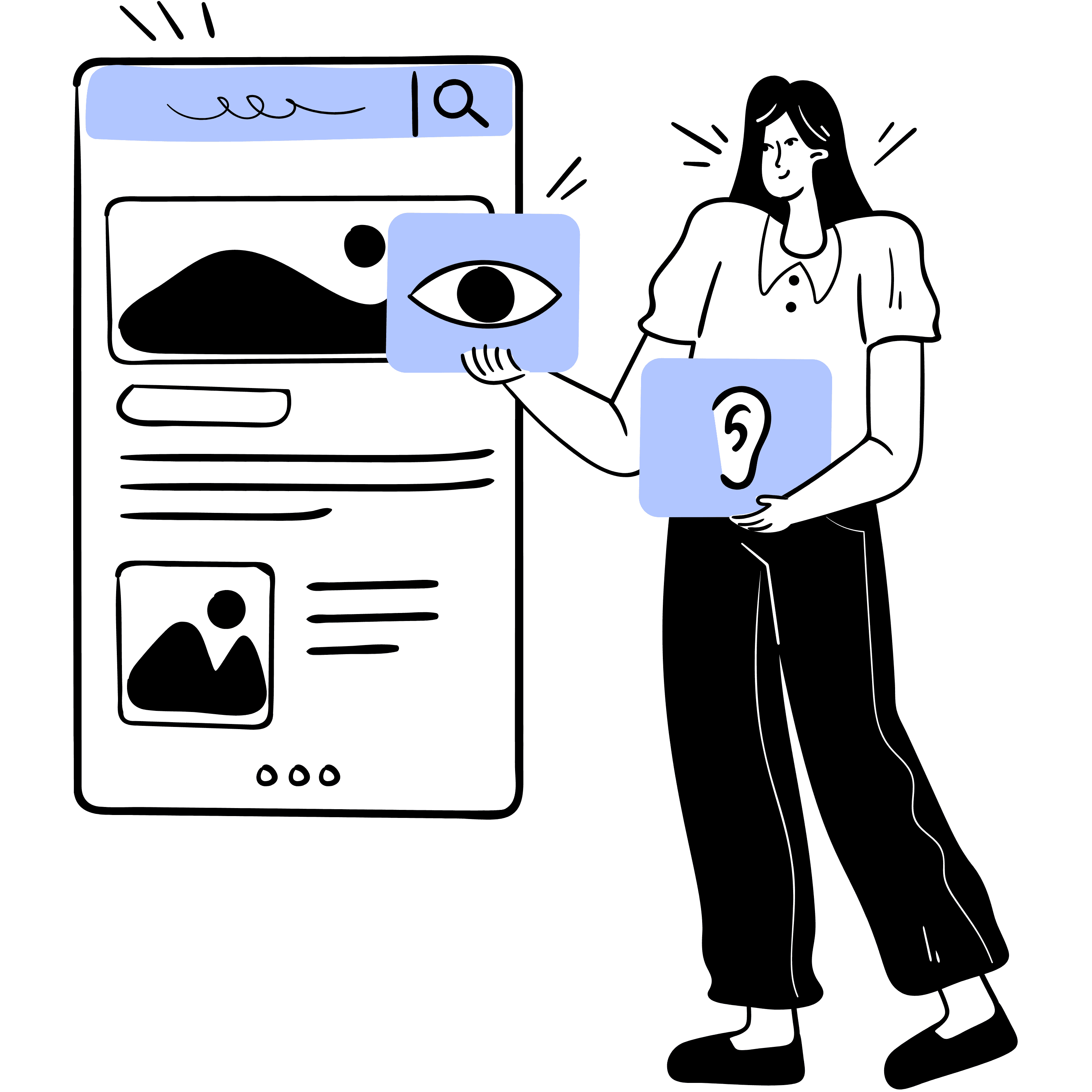 Paid media Illustration