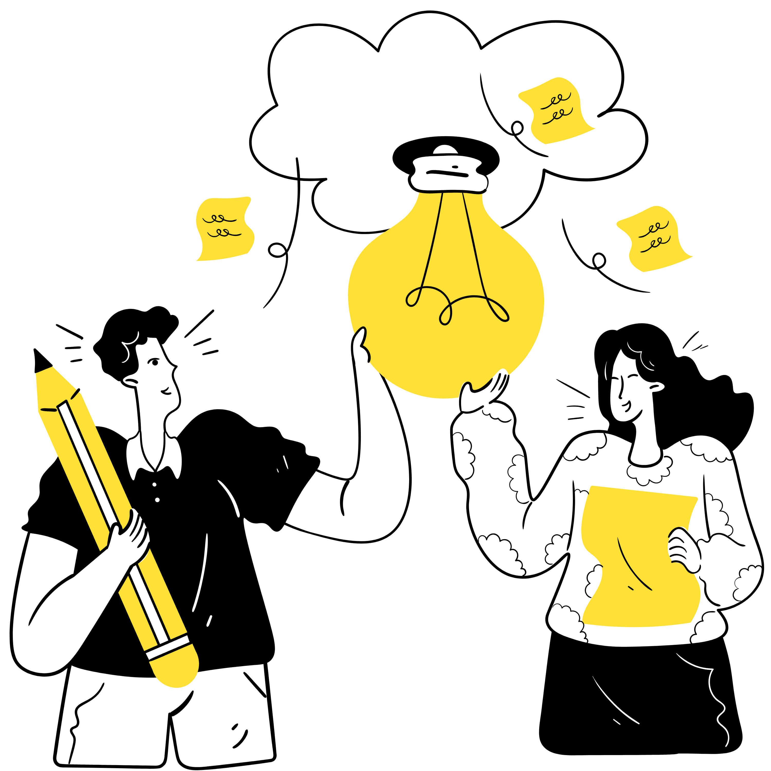 AI Marketing Strategy Illustration