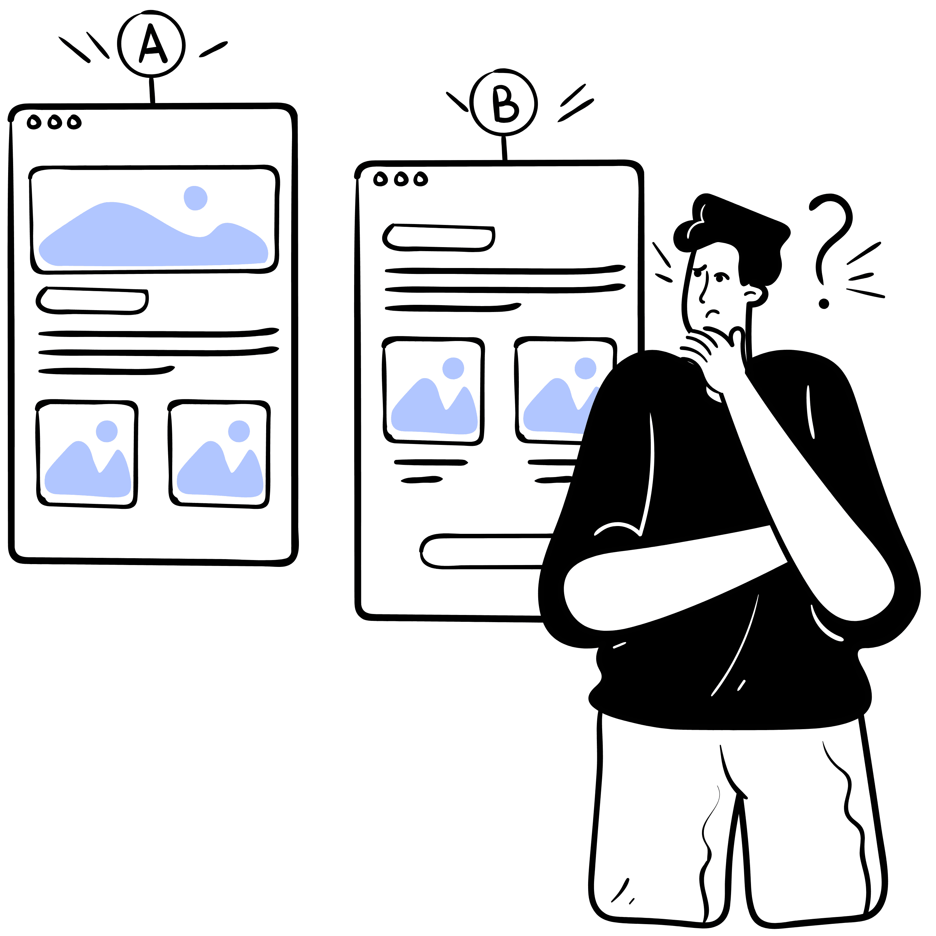 Conversion rate optimization Illustration