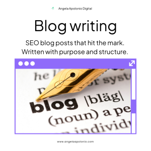 Blog writing