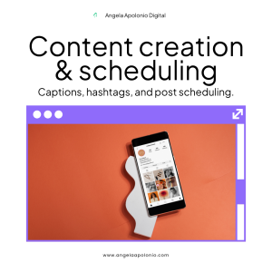 Content creation & scheduling